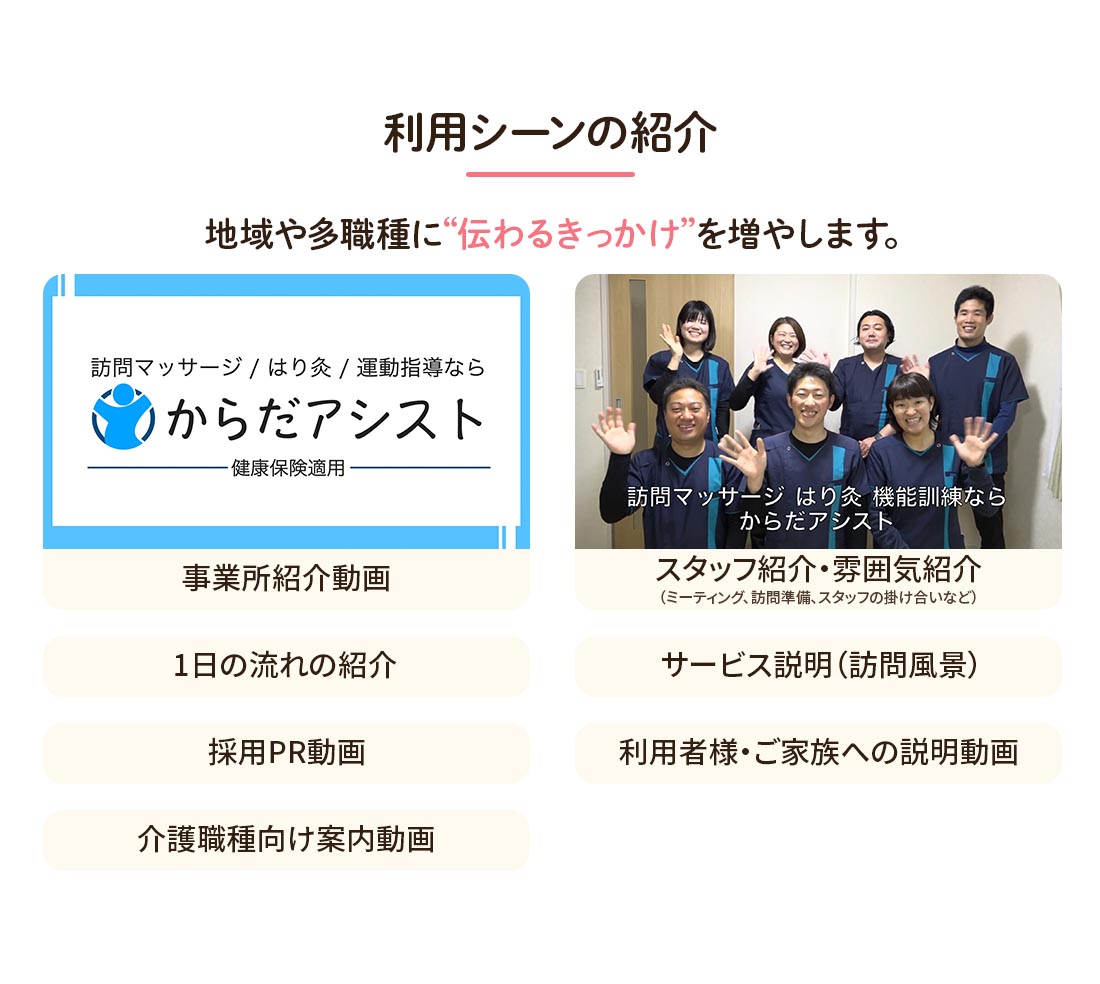 利用シーンの紹介